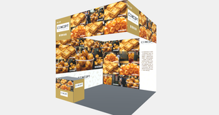 香港美食展 — 街頭風味 — L 3×3 m